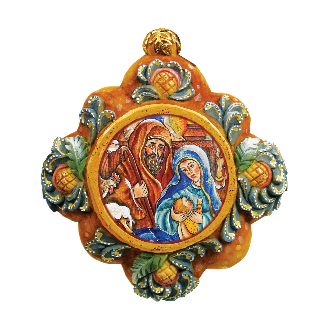 Light of The World Sculpted Hand-Painted Christmas Ornament by G. DeBrekht - Christmas Decor - 6102512 - Che Cose Belle