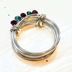 Limited Edition 2026 Silver Wire Wrapped Christmas Ring - Che Cose Belle