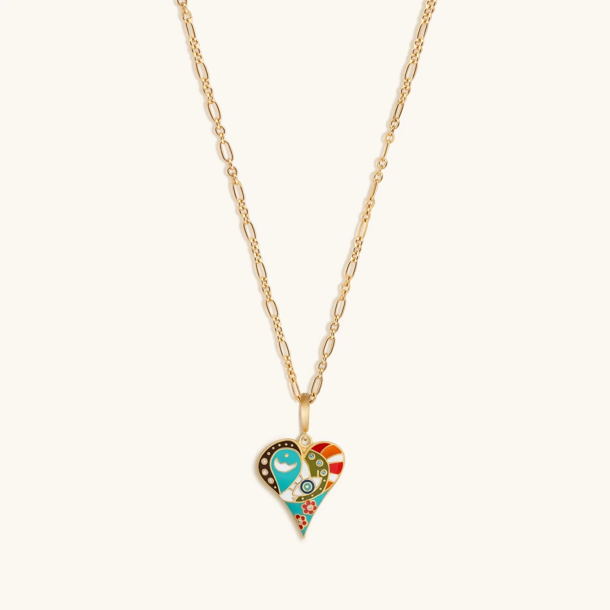 LIMITED EDITION: Expansive Love Heart Charm Necklace - Che Cose Belle