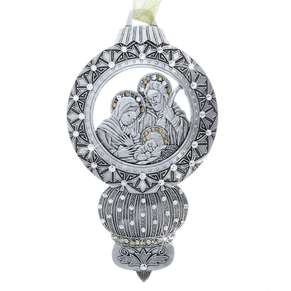 Limited Edition Nativity Ornament- The Holy Family (Aluminum) - Che Cose Belle