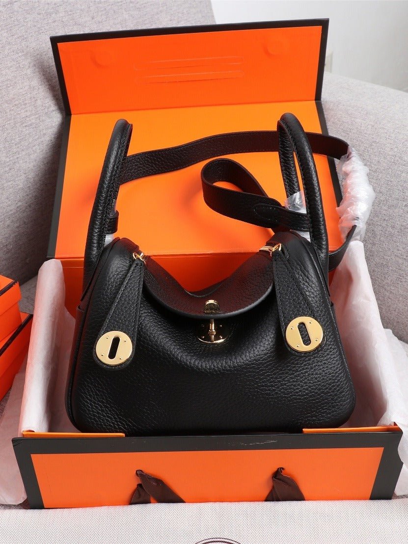 Lindy Cowhide Pillow Doctor Medical Box Bags - Che Cose Belle