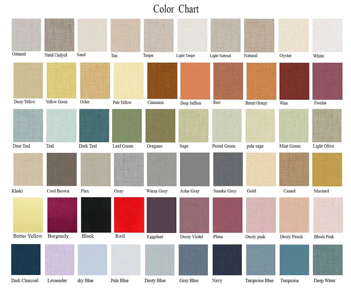 Linen Cloth Napkins - Scalloped - Che Cose Belle