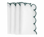 Linen Cloth Napkins - Scalloped - Che Cose Belle