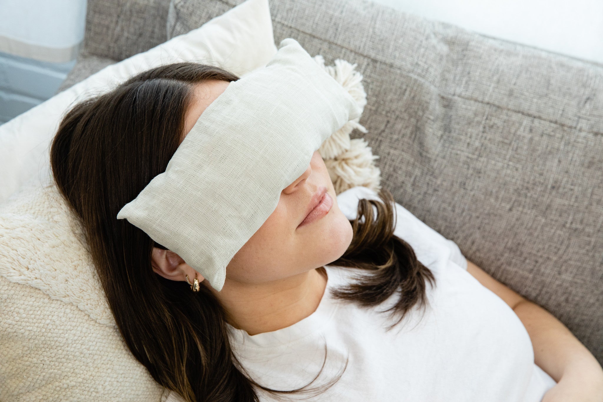 Linen Eye Pillow Fawn - Che Cose Belle