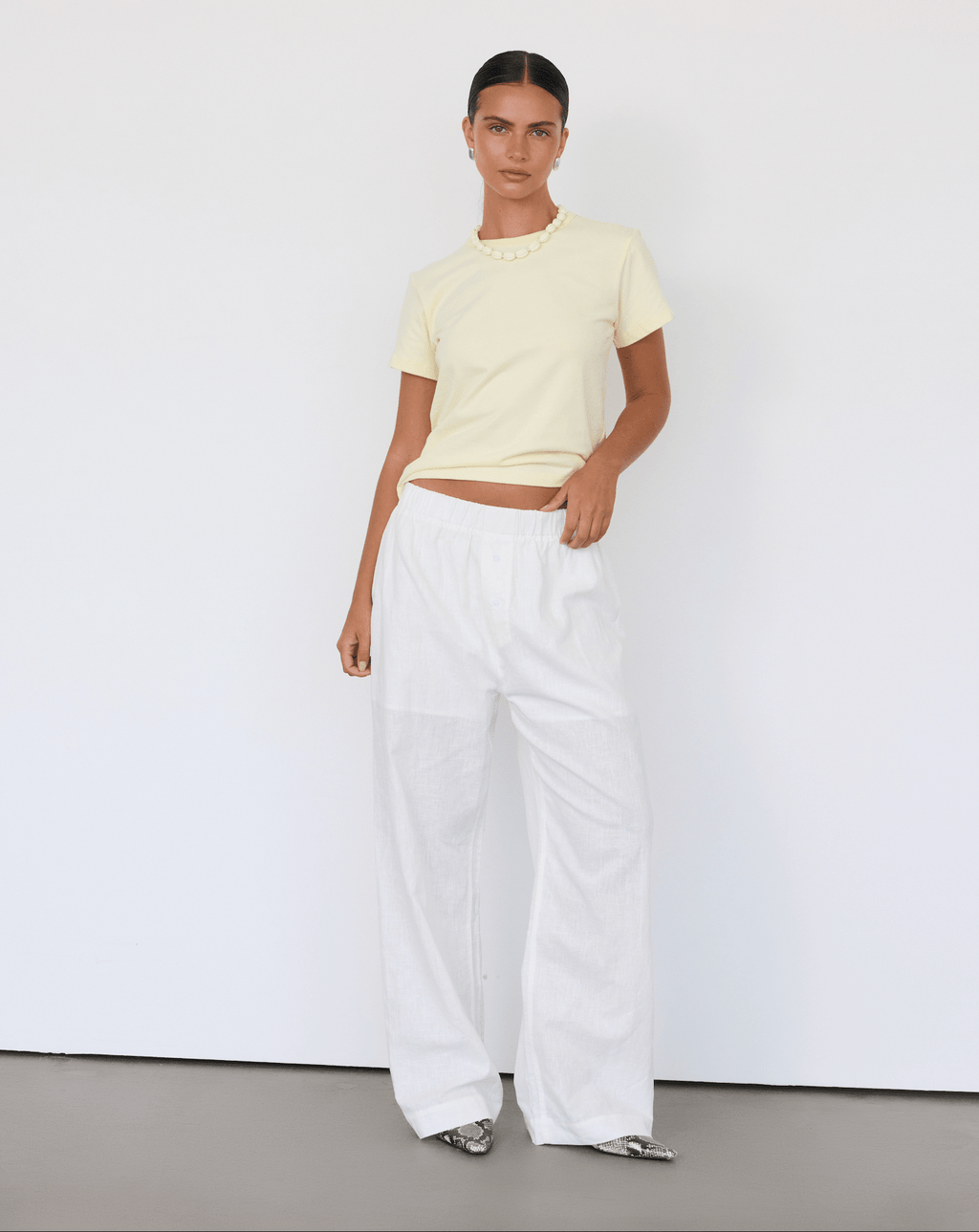 Linen Relaxed Pants - Che Cose Belle