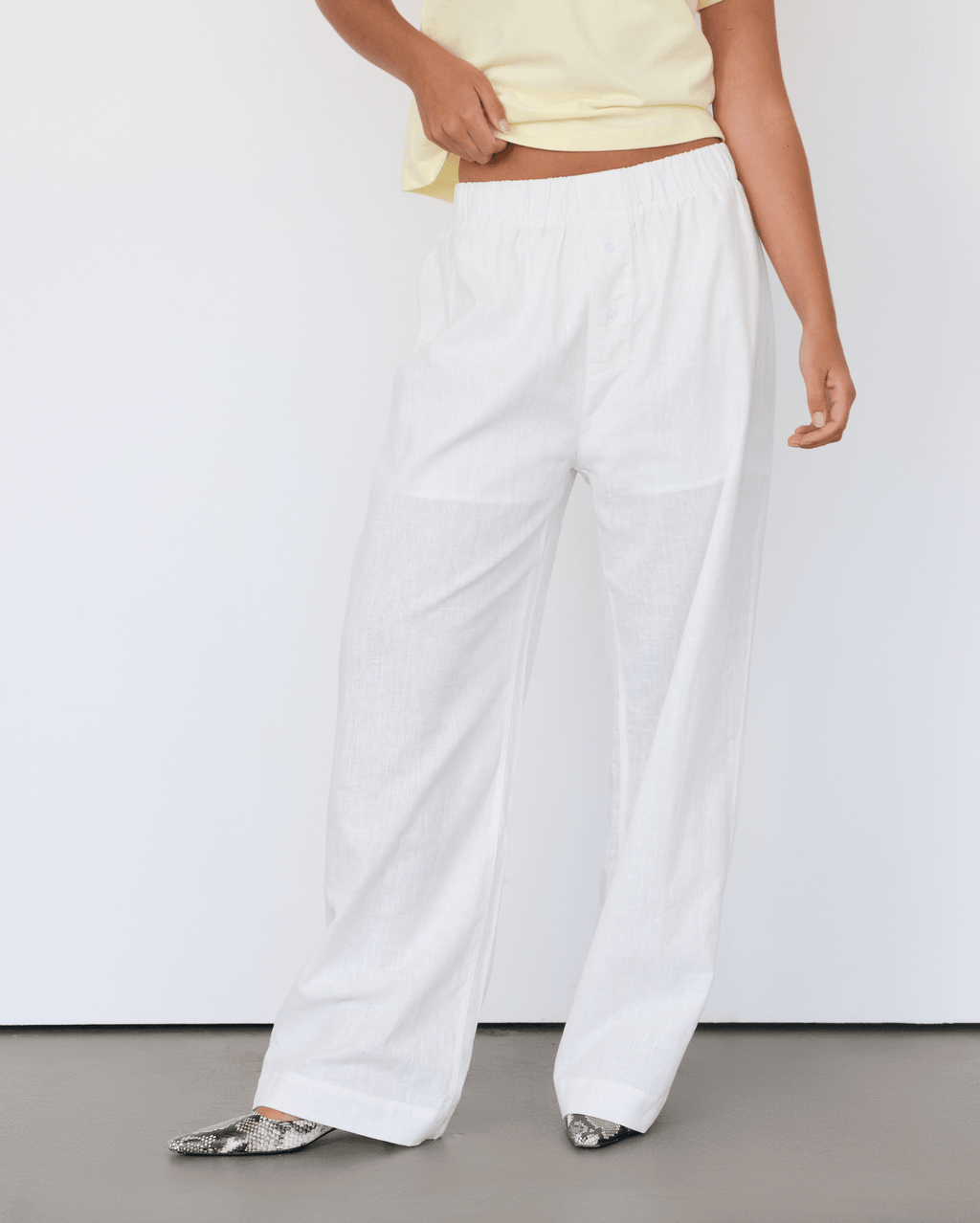 Linen Relaxed Pants - Che Cose Belle