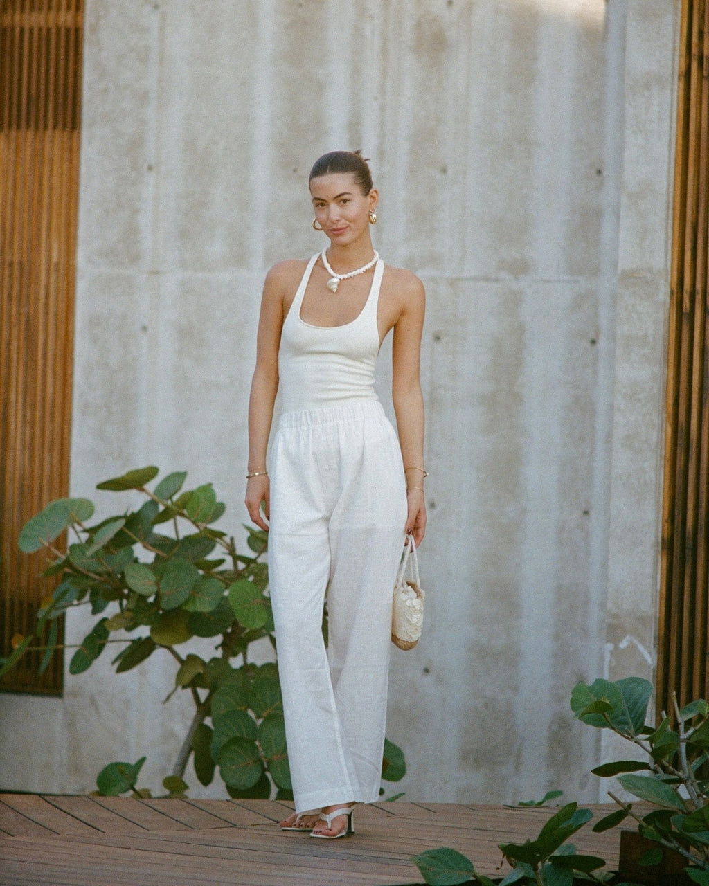 Linen Relaxed Pants - Che Cose Belle