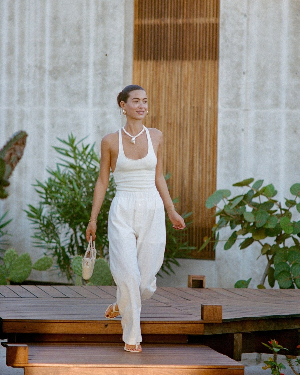 Linen Relaxed Pants - Che Cose Belle