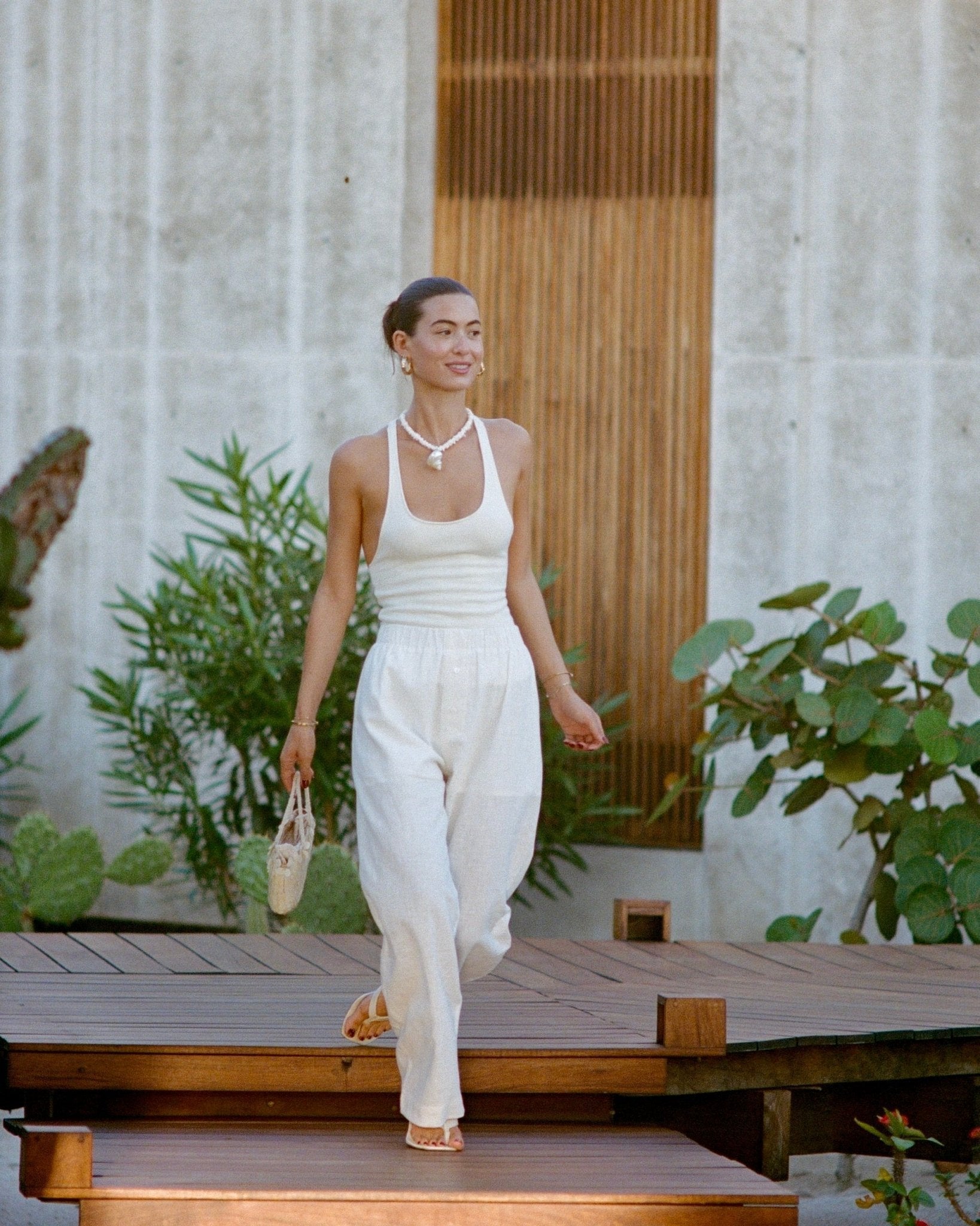 Linen Relaxed Pants - Che Cose Belle