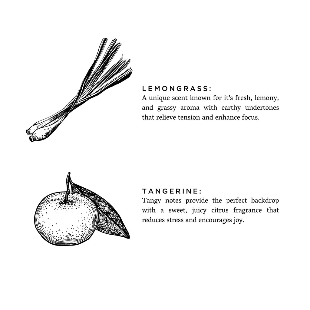 Linen Spray - Lemongrass + Tangerine - Che Cose Belle