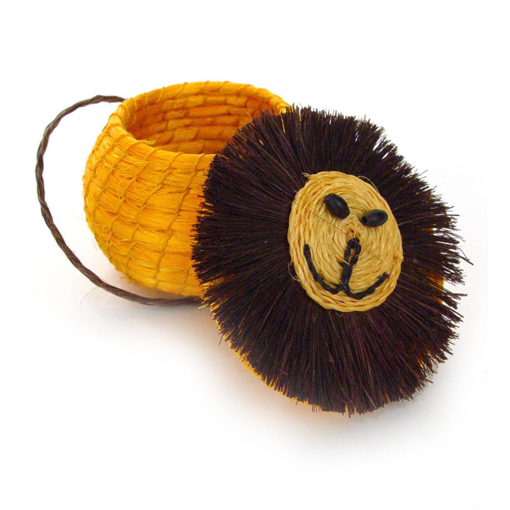 Lion Lidded Basket - Che Cose Belle