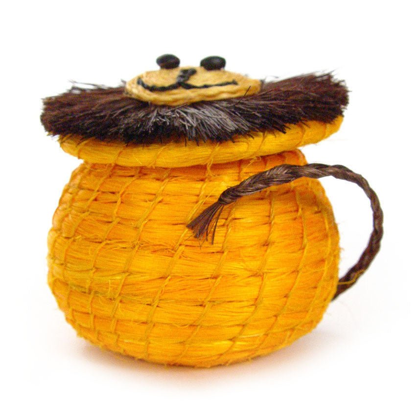 Lion Lidded Basket - Che Cose Belle