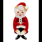 Mr. Kitschmas KneeHugger Brooch by 50's Vintage Dame x Lipstick & Chrome