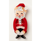 Mr. Kitschmas KneeHugger Brooch by 50's Vintage Dame x Lipstick & Chrome