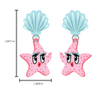 Starfish Starlet Earrings by Miss Fluff x Lipstick & Chrome