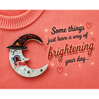 Witchy Crescent Moonhilda Brooch by Johanna Parker x Lipstick & Chrome