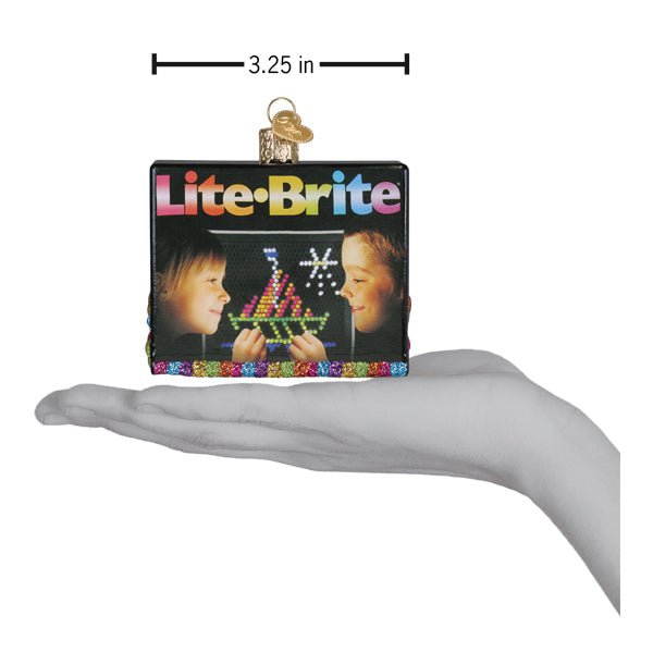 Lite Brite Box Ornament - Che Cose Belle