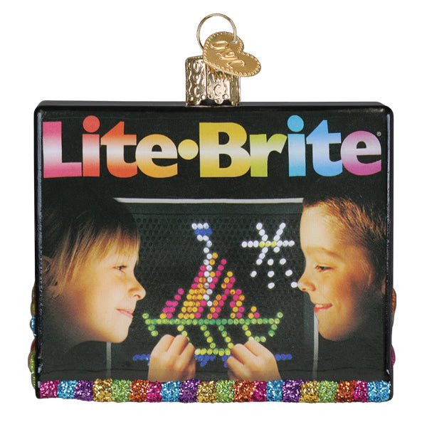 Lite Brite Box Ornament - Che Cose Belle