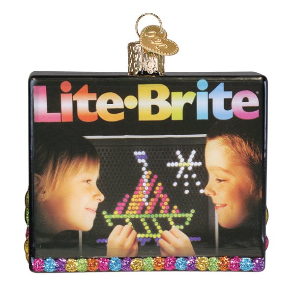 Lite Brite Box Ornament - Che Cose Belle