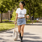 Bunny - V-neck Tee