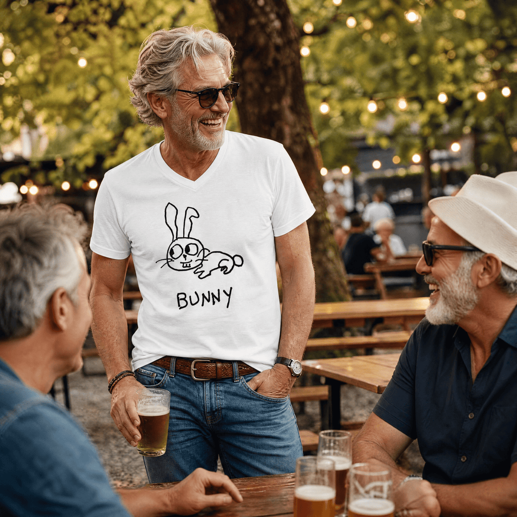 Bunny - V-neck Tee