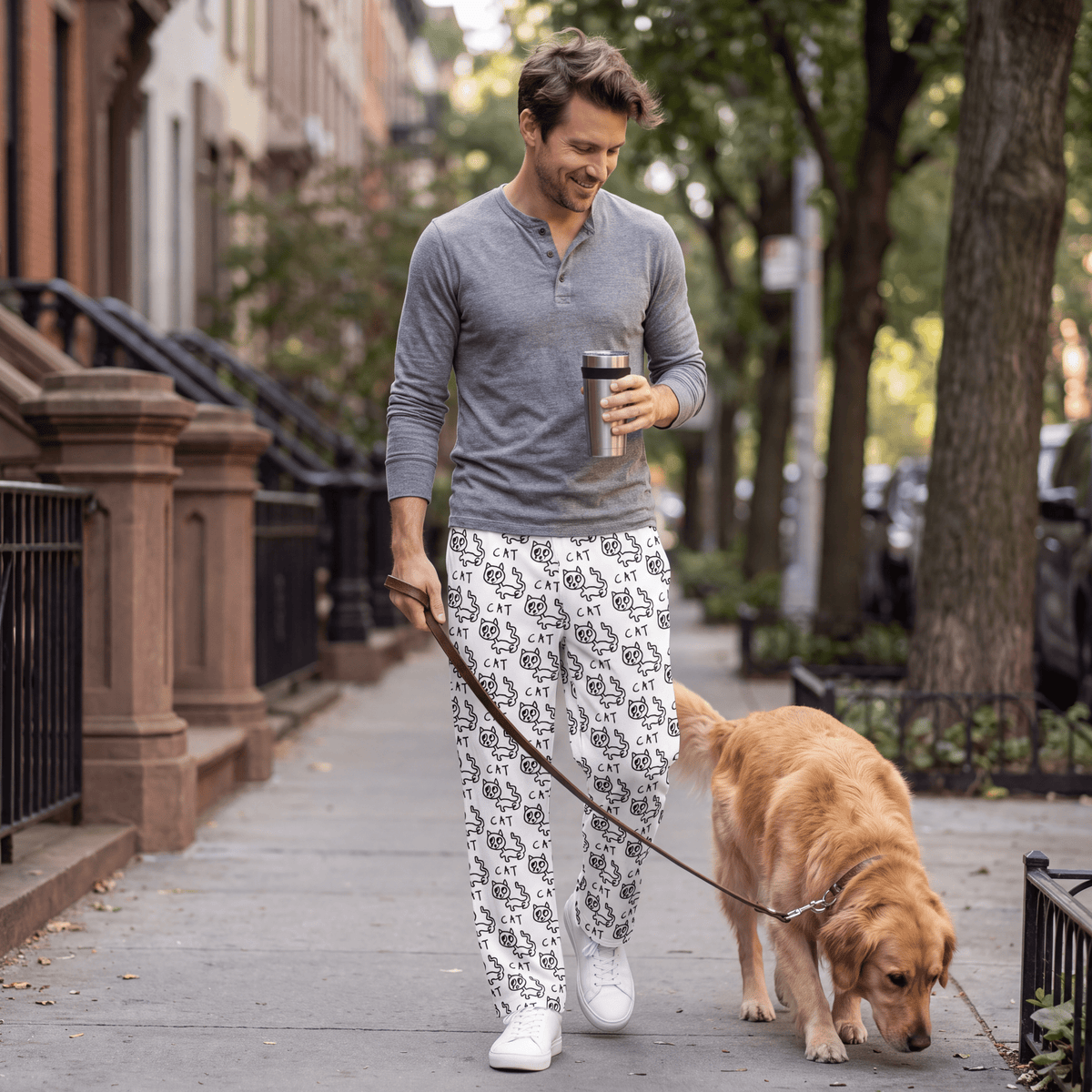 Cat - Cotton Lounge Pants