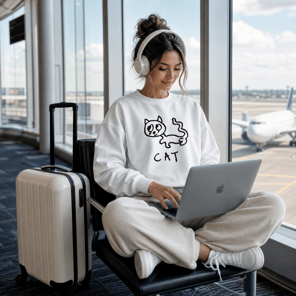 Cat - Crewneck Sweatshirt