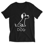 Dog - V-neck Tee