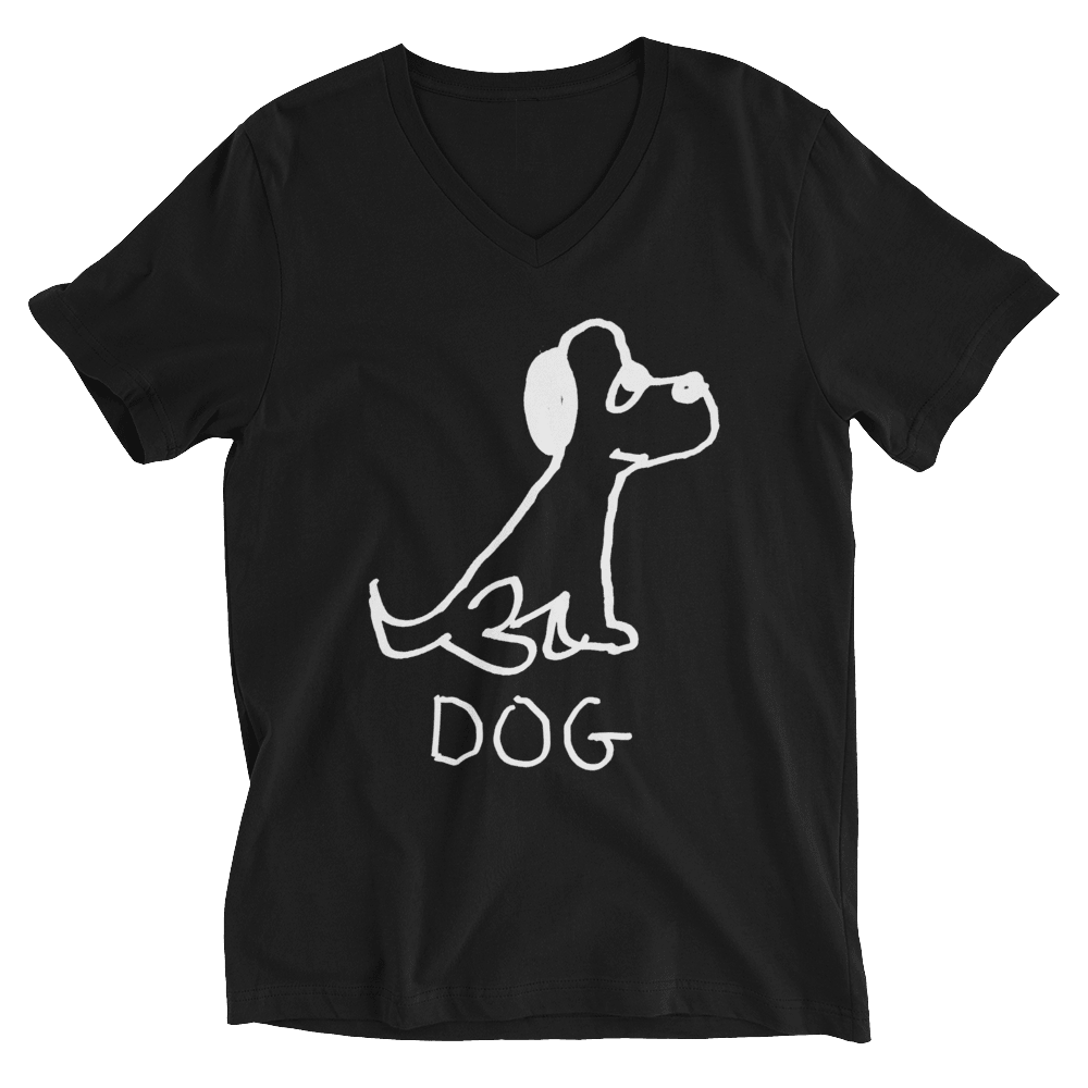 Dog - V-neck Tee