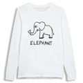 Elephant -  Long Sleeve Tee