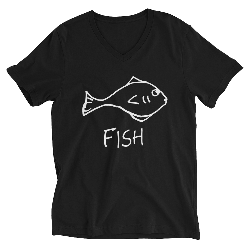 Fish - V-neck Tee