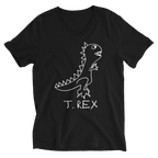 T. Rex - V-neck Tee