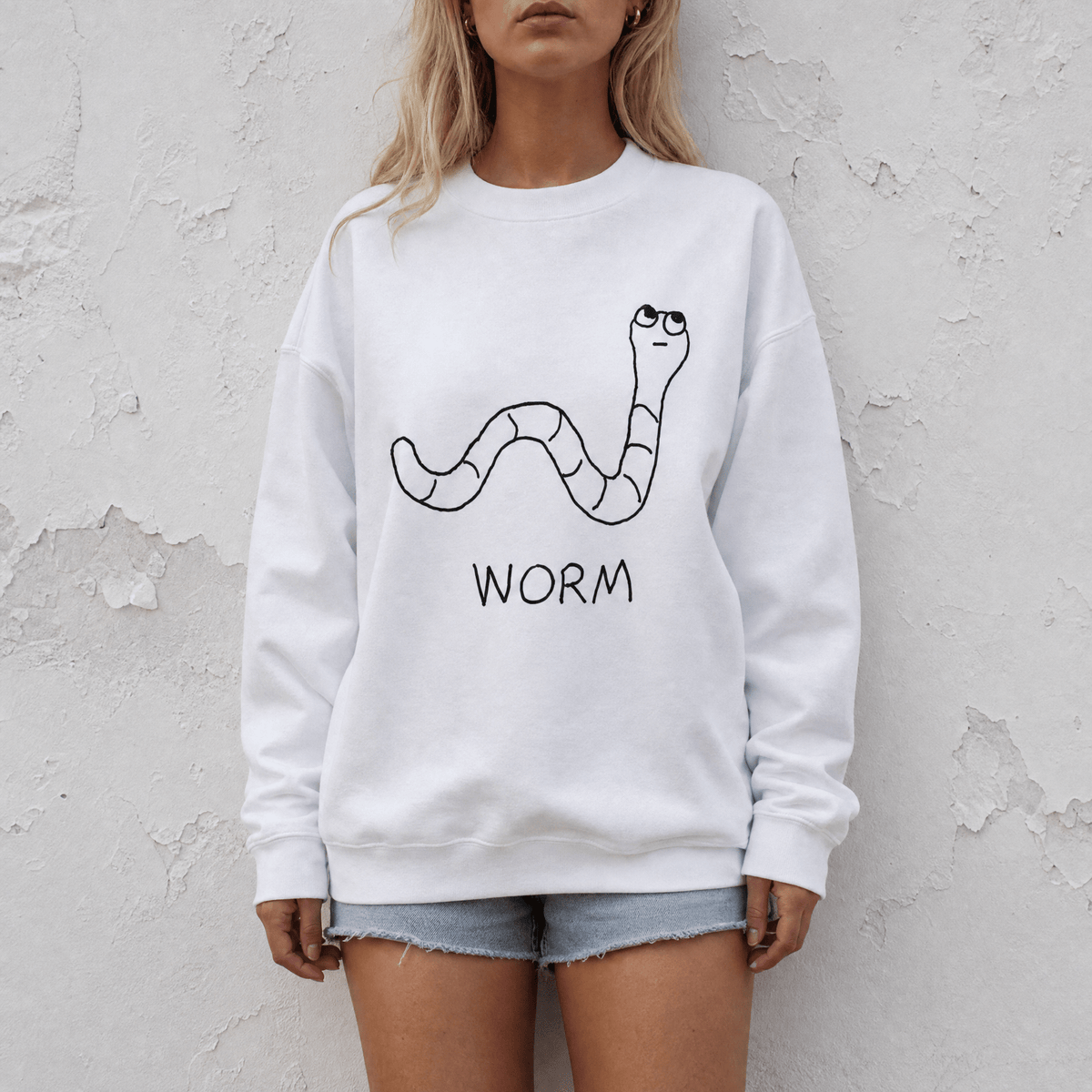 Worm - Crewneck Sweatshirt