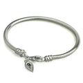 Lobster Clasp Sterling Silver Bracelet (Retired) - Che Cose Belle