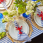 Lobster Handwoven Iraca Napkin Ring - Che Cose Belle
