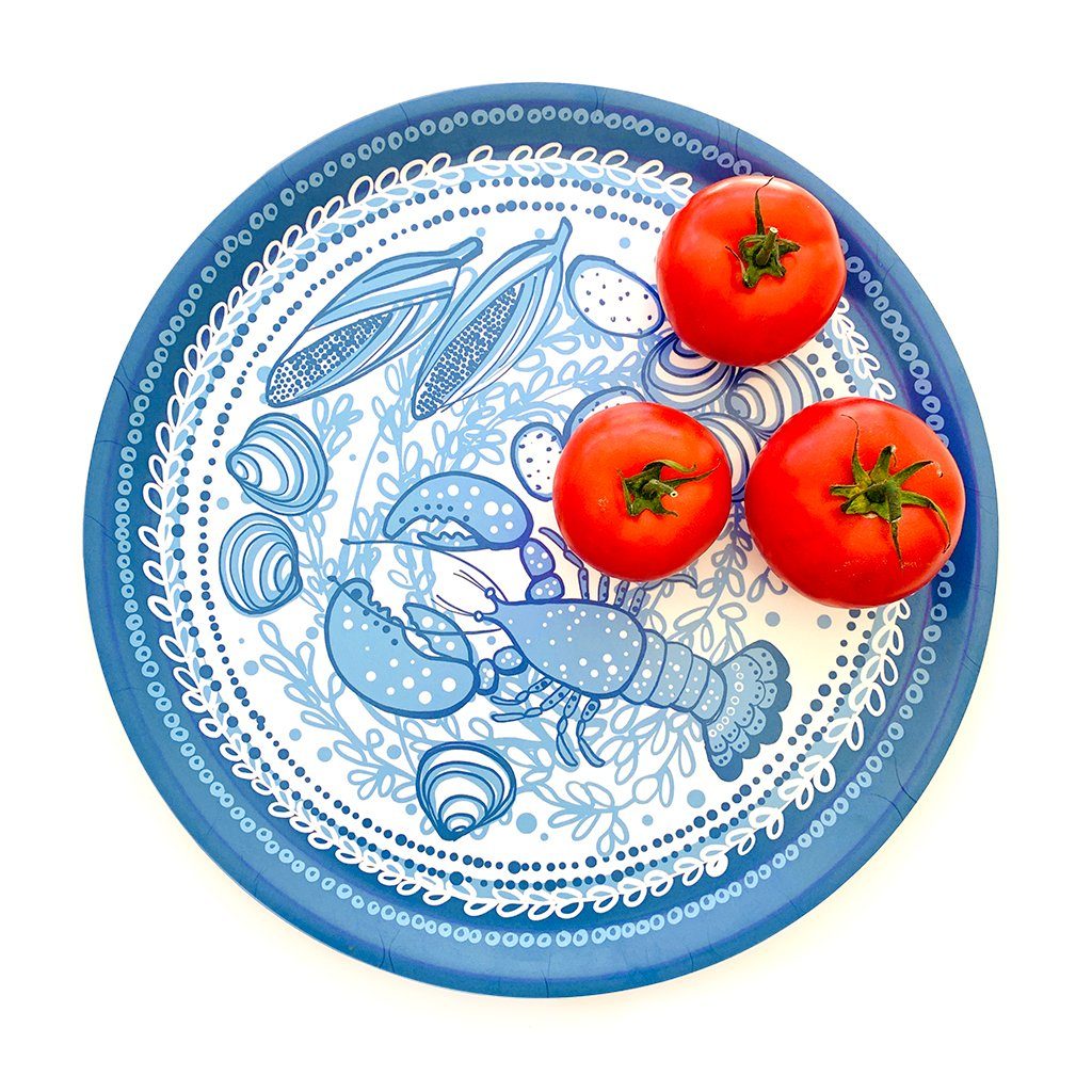 Lobster Tray, 15" round | Certified sustainable production - Che Cose Belle