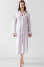 Long Sleep Shirt in Pima Cotton - Che Cose Belle
