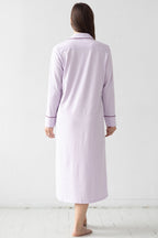 Long Sleep Shirt in Pima Cotton - Che Cose Belle