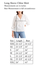 Long Sleeve Chloe Shirt in Black - Che Cose Belle