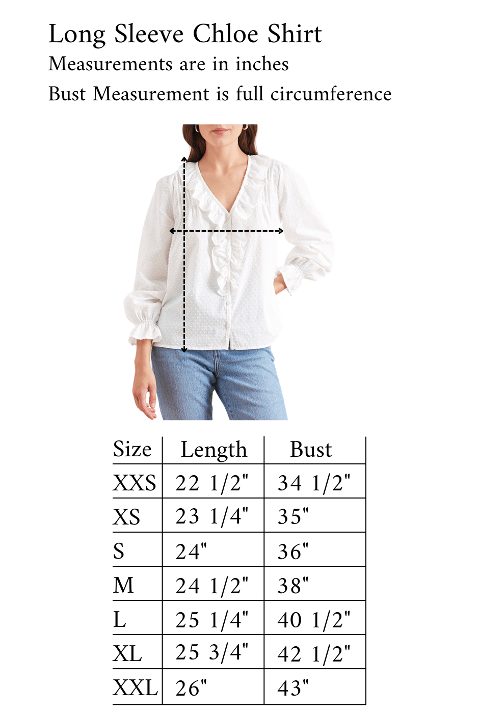 Long Sleeve Chloe Shirt in Black - Che Cose Belle