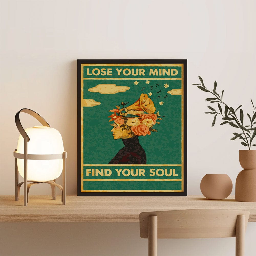 Lose Your Mind, Find Your Soul - Paint By Numbers Kit - Che Cose Belle