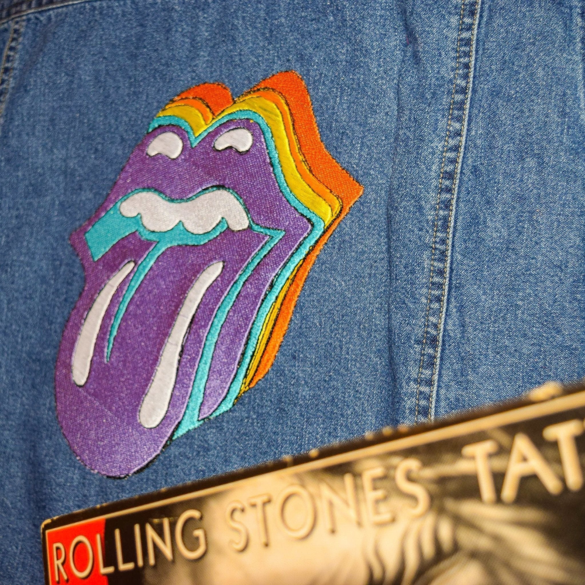 LOUD MOUTH Custom - Retrograde - Rolling Stones Inspired - Che Cose Belle