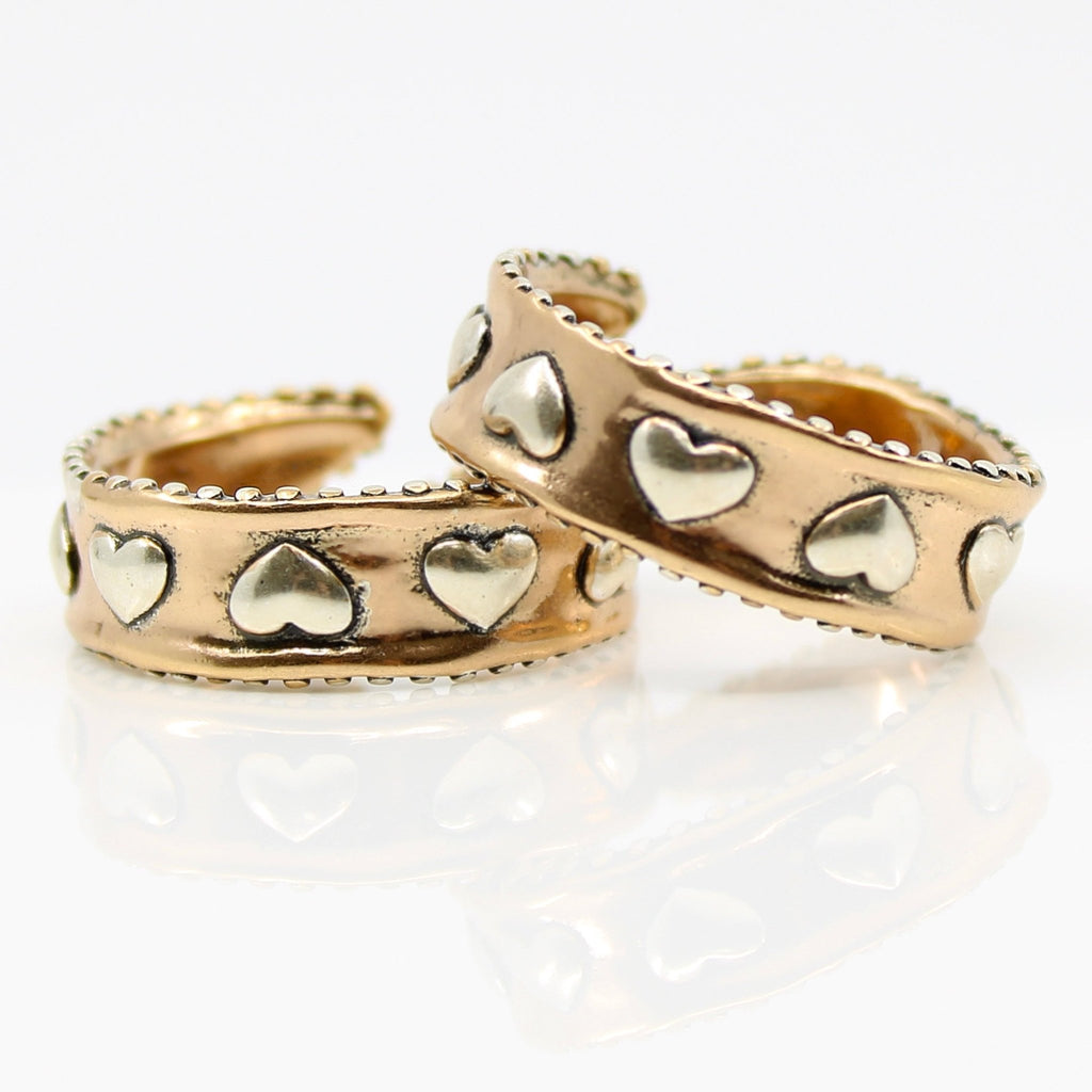 Love Always Hearts Adjustable Ring - Che Cose Belle