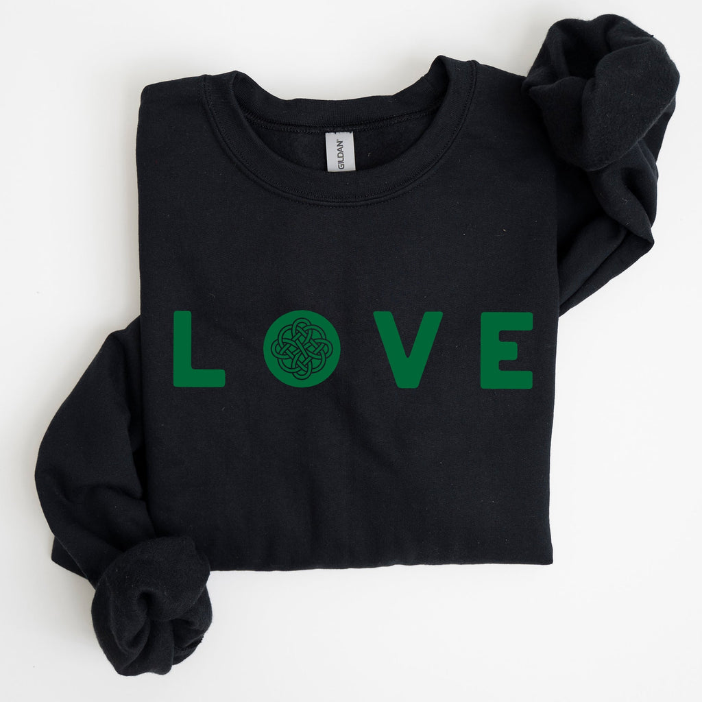 Love, Celtic, Ireland, St Patrick's Day Sweatshirt - Che Cose Belle