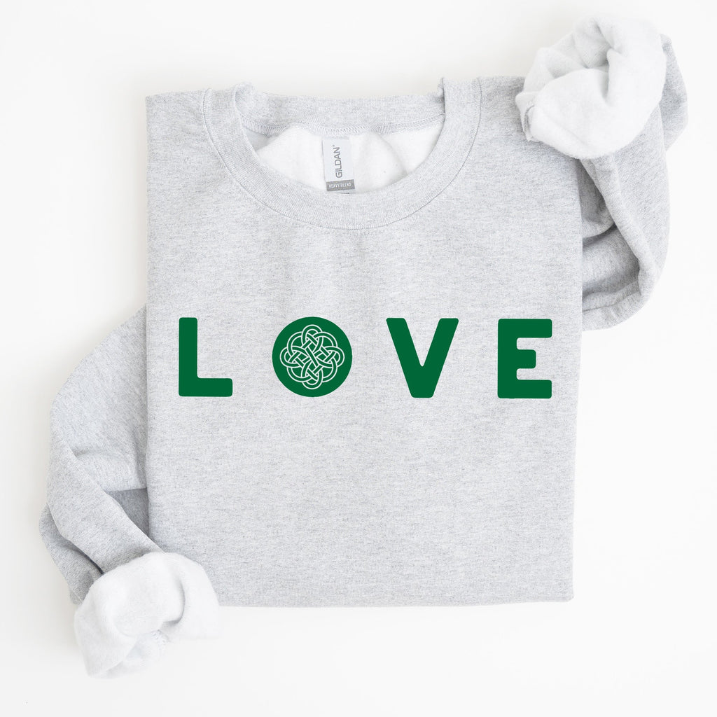 Love, Celtic, Ireland, St Patrick's Day Sweatshirt - Che Cose Belle