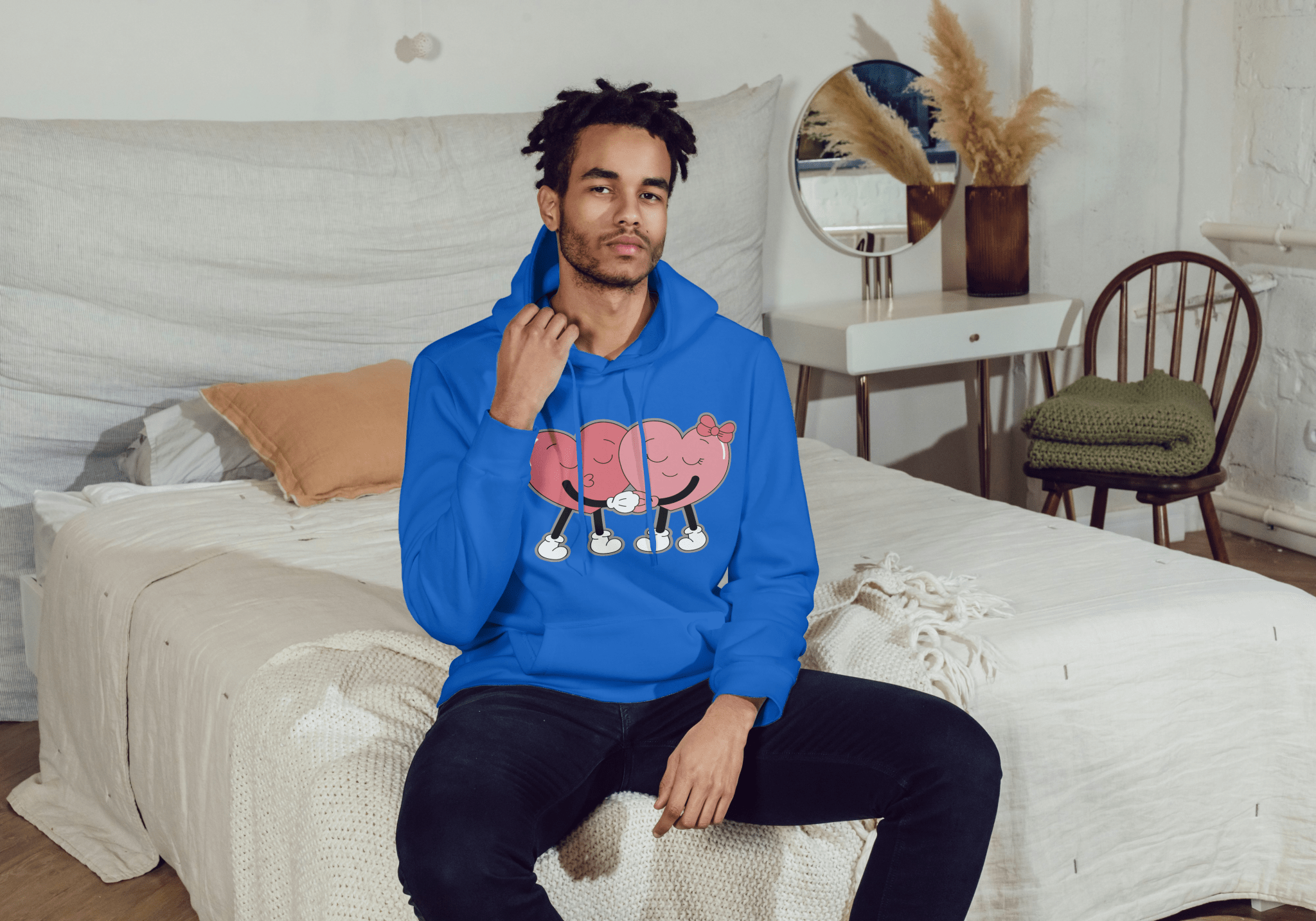Love Connection Hoodie - Perfect for Couples - Che Cose Belle