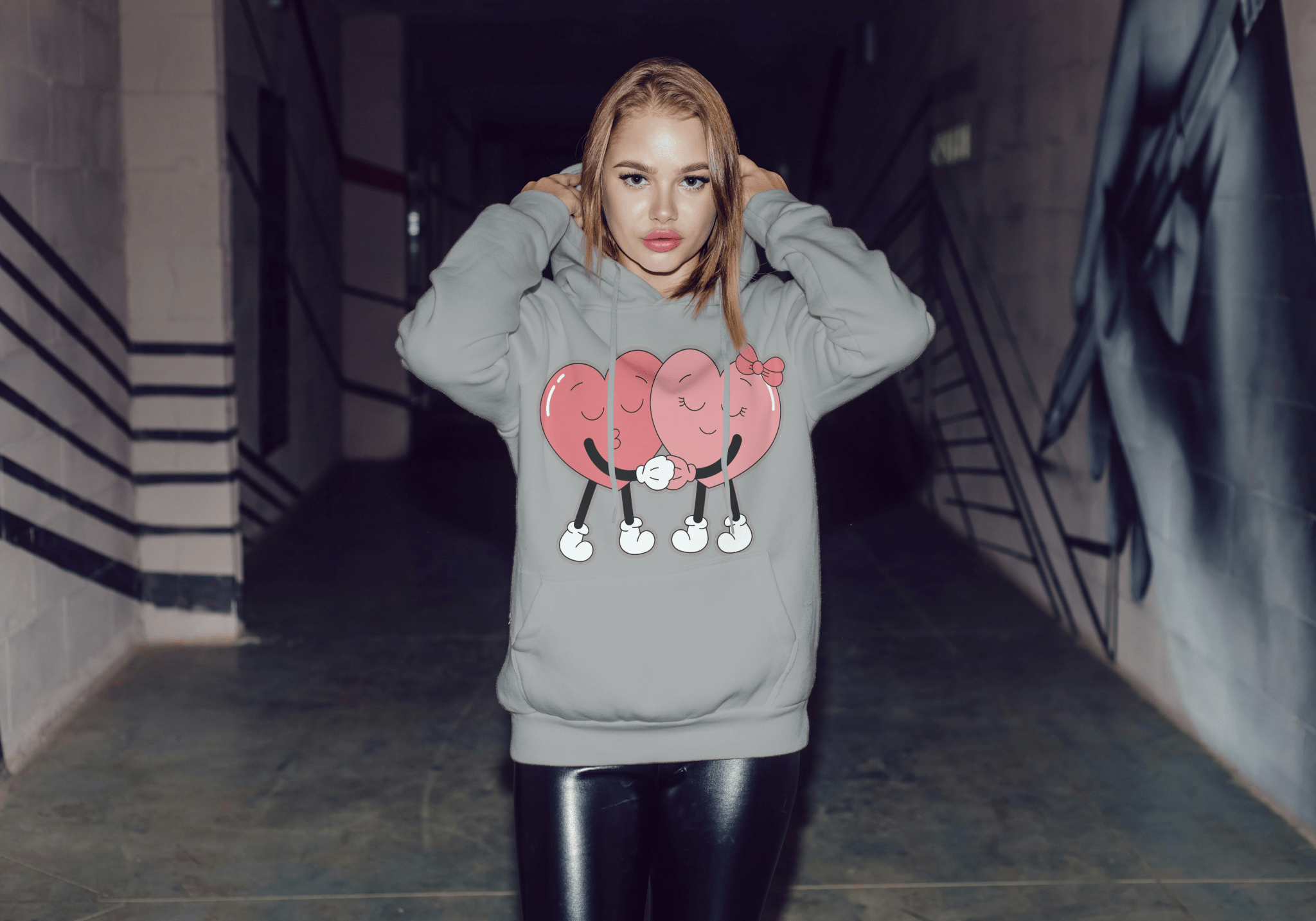 Love Connection Hoodie - Perfect for Couples - Che Cose Belle