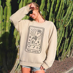 Lovers Tarot, Mystical, Magic, Sweatshirt, Valentine's Day
