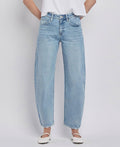 Lovervet by VERVET High Rise Barrel Leg Jeans - Che Cose Belle
