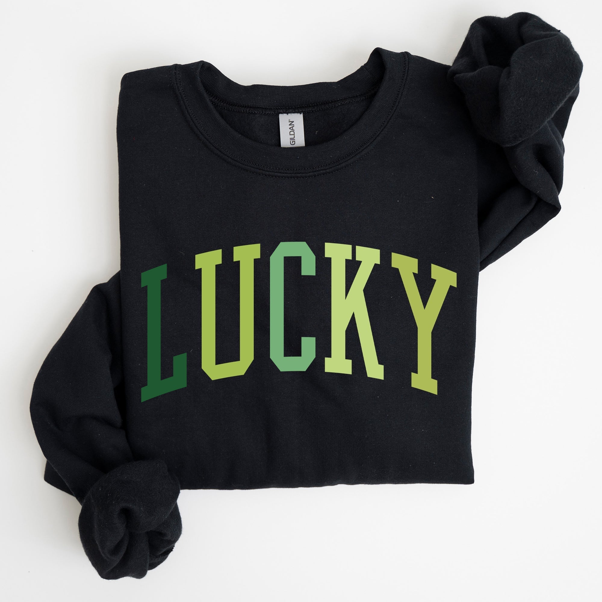 Lucky, Collegiate, St Patrick's Day Sweatshirt - Che Cose Belle